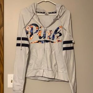 Pink Victoria Secerts zip up